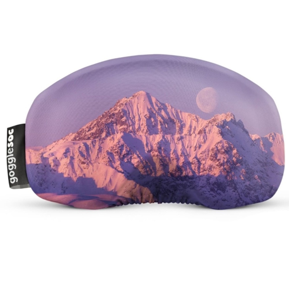Gogglesoc Goggle Cover with mountain print